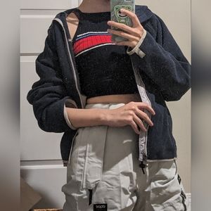 THE NORTH FACE Dark blue sweater jacket